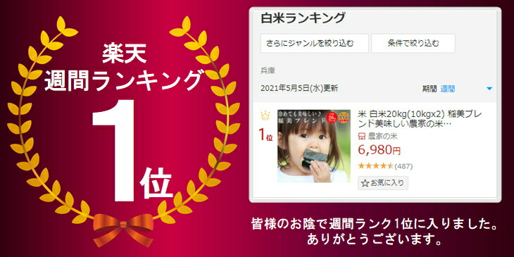楽天市場 米 白米kg 10kgx2 稲美ブレンド美味しい農家の米を選んでブレンドしましたオール令和2年兵庫県産ブレンド米 米キロ 白米 冷めてもおいしい米 小米着色粒除去産地直送 送料無料 農家の米 楽天市場 米 白米kg 10kgx2 稲美ブレンド美味しい農家の米を選んでブレンドしましたオール令和2年兵庫県産ブレンド米 米キロ 白米 冷めてもおいしい米 小米着色粒除去産地直送 送料無料 農家の米
