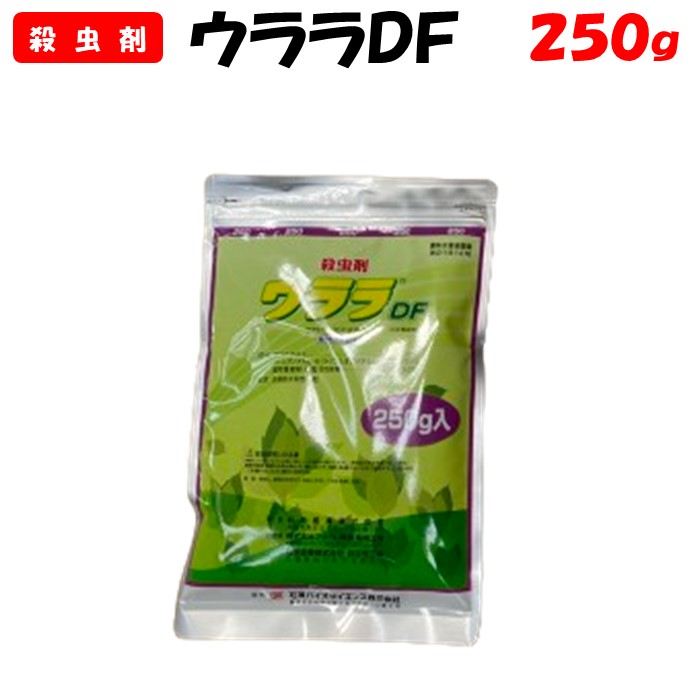 灰流うらら 50枚セット 楽天市場】殺虫剤 ウララ50DF 50g アブラムシ アザミウマ