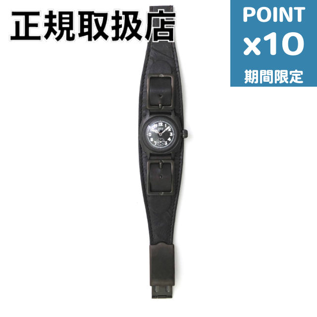 継続期間押さえるP10倍【VAGUE WATCH CO. / ヴァーグウォッチカンパニー】 クッション・スモールリストバンド - COUSSIN WRISTBAND BLACK