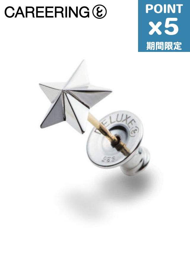 CAREERING片耳用/藤原ヒロシ コラボ silver925/18K素材使用 CAREERING片耳用/藤原ヒロシ コラボ silver925/18K素材使用 楽天