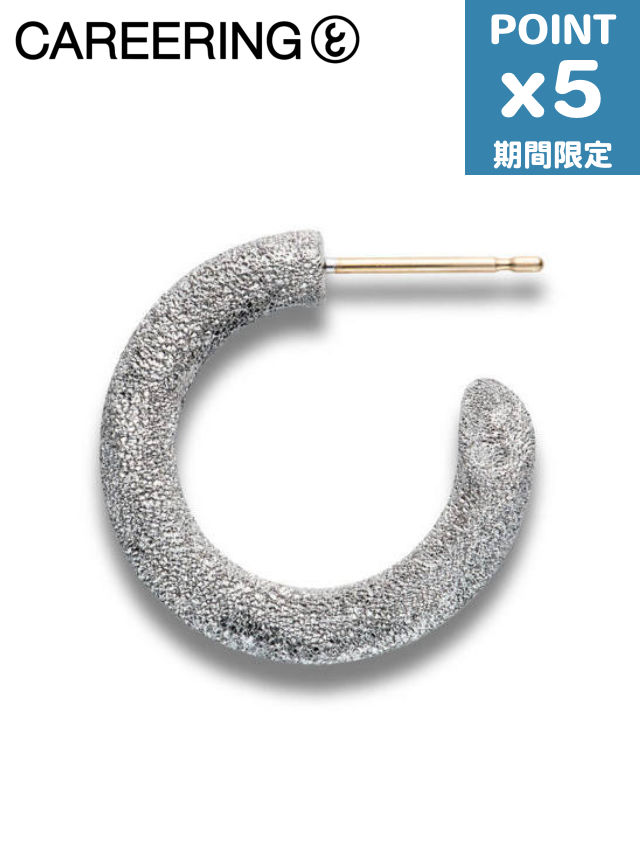 キャリアリング【片耳用】藤原ヒロシ コラボ ピアス HF 001 CAREERING - 【片耳用】藤原ヒロシ コラボ ピアス HF 001