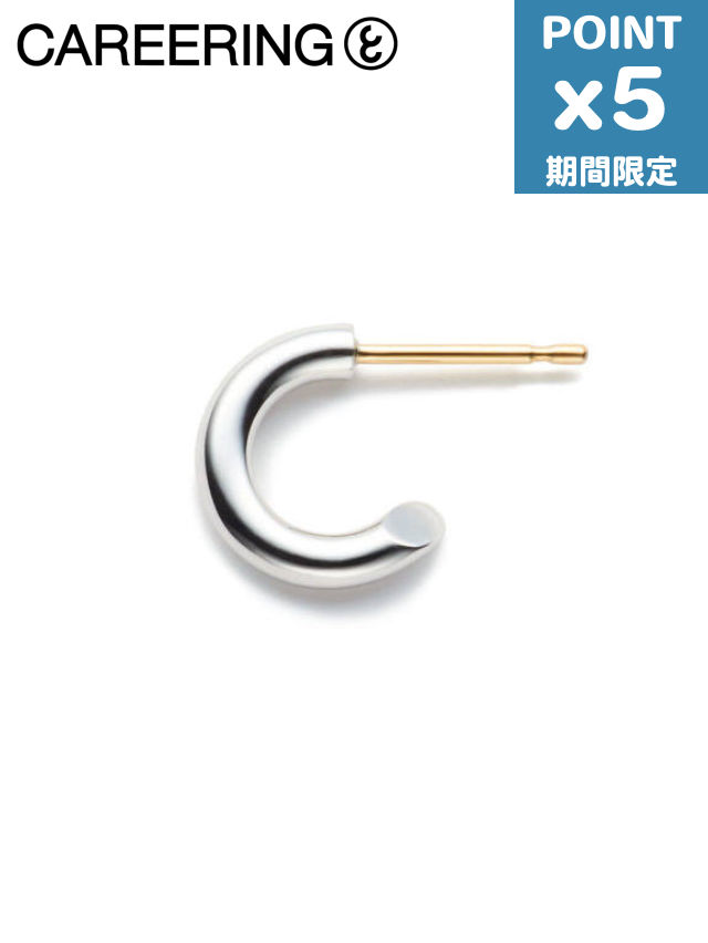 キャリアリング 301 シルバー925 K18 フープピアス 両耳用 楽天市場】期間限定P5倍【CAREERING / キャリアリング】 【両耳
