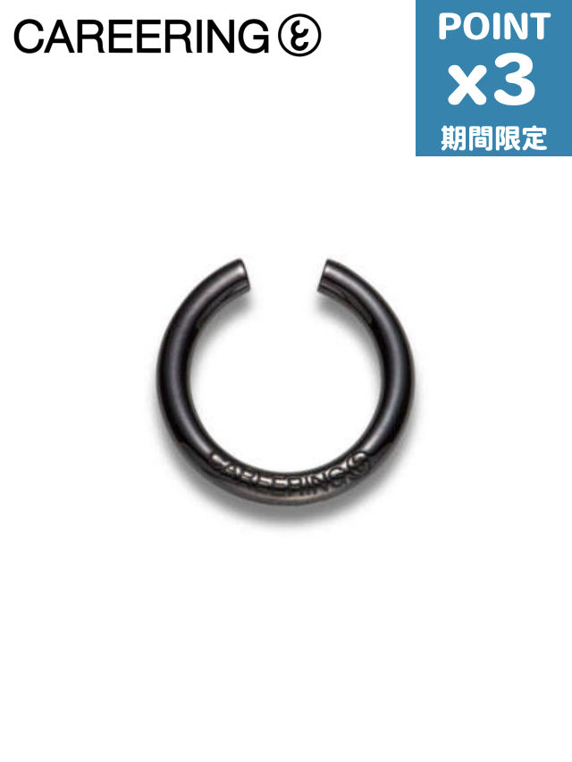CAREERING キャリアリングイヤーカフ　EARCUFF 303 おまけ付き CAREERING - 【片耳用】イヤーカフ EAR CUFF 303（SILVER