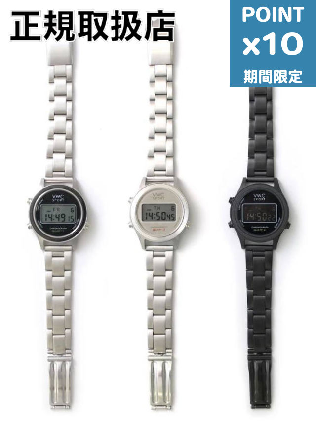 期間限定P10倍【VAGUE WATCH CO. / ヴァーグウォッチカンパニー】 DG2000 ステンレスベルト - DG-L-002 - SR｜nouvelle 18,480円