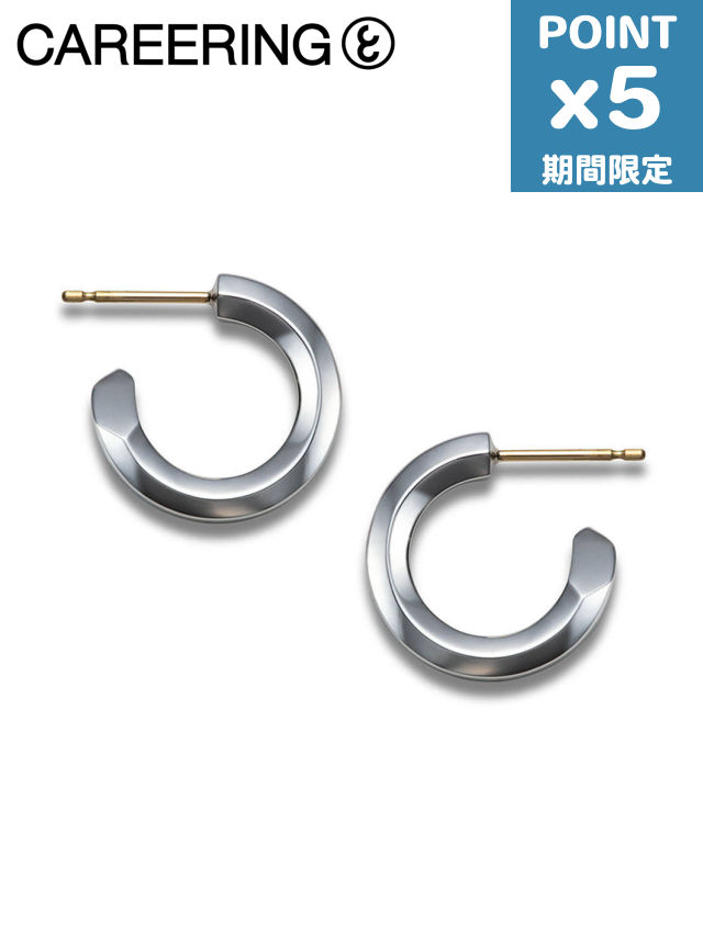 アクセサリー CAREERING TRIANGLE 301 WHITE CAREERING - 【両耳用】TRIANGLE 301 WHITE トライアングル