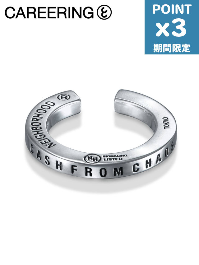 キャリアリング / CAREERING イヤーカフ - EAR CUFF F 703F(SV) EAR CUFF 703FF (BK) | CAREERING - キャリアリング公式