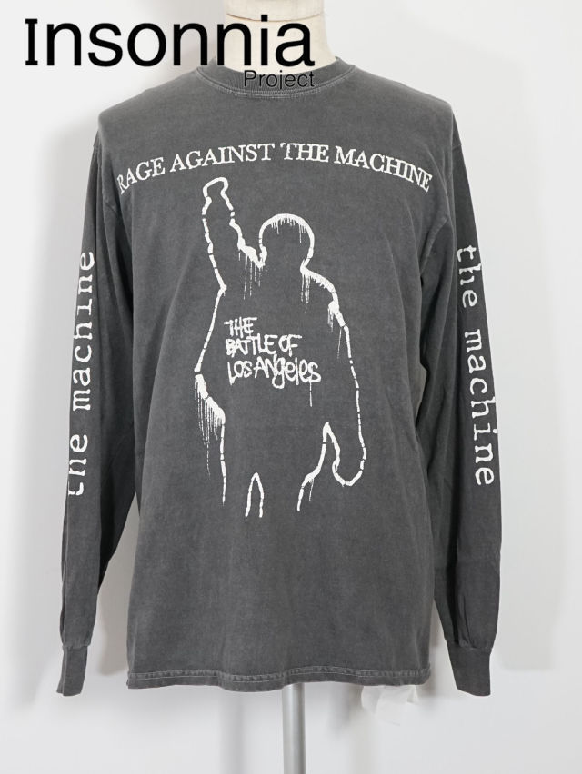 Insomnia Projects RATM コラボTシャツ Insonnia Projects - RATM コラボTシャツ - RATM L/S THE BATTLE