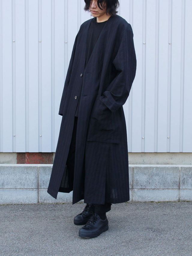 kujaku / クジャク スズランコート - Suzuran Coat - Black - rvcconst.com