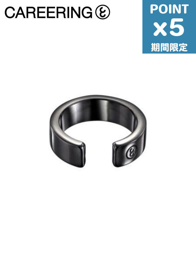 期間限定P5倍【CAREERING / キャリアリング】 イヤーカフ - EAR CUFF FF 503FF(BK)