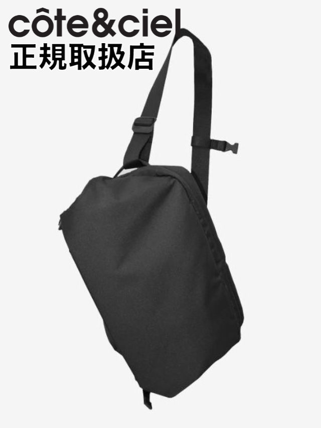未使用コートエシエル RISS Smooth Black リスショル ダーバッグ Riss Smooth Black côte&ciel Official
