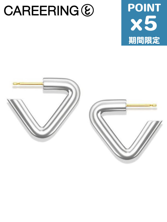 12サイズ同　21mm フープピアス　シルバー925 ワコマリア　キャリアリング 楽天市場】期間限定P5倍【CAREERING / キャリアリング】 【両耳