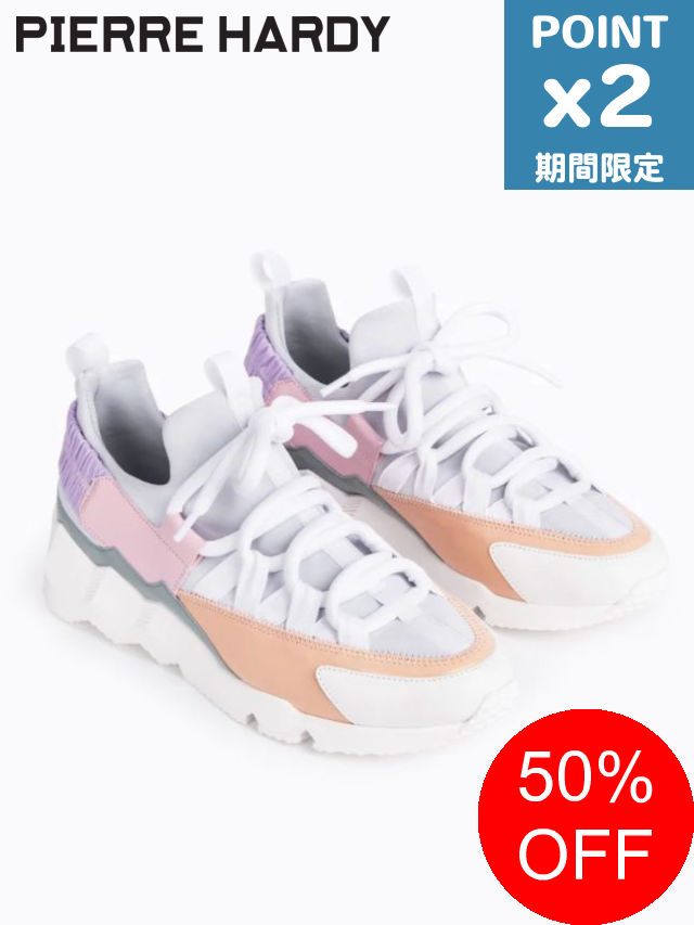 PIERRE HARDY スリッポン JS02Z SLIDER SLIDER sneakers for women in black leather — PIERRE HARDY
