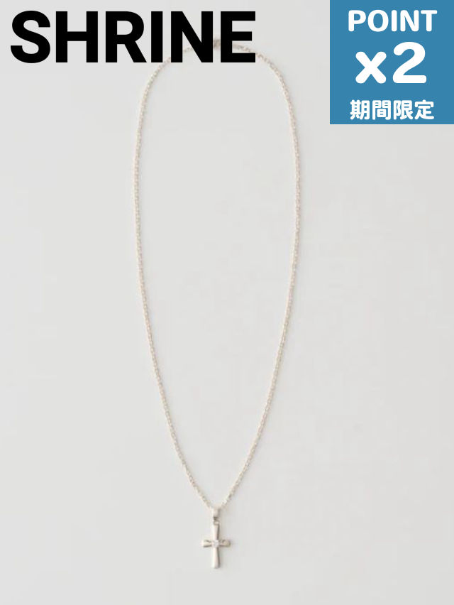 shrine ネックレス CROSS NECKLACE – SHRINE