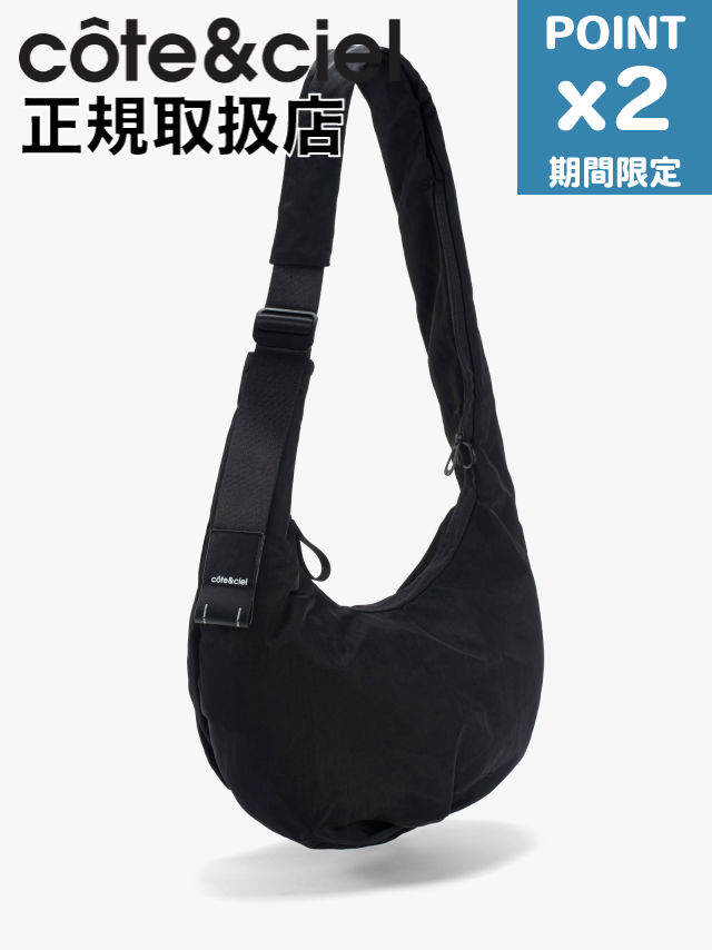 cote&ciel コートエシエル HYCO S SMOOTH BLACK HYCO S Pleated Black côte&ciel Official