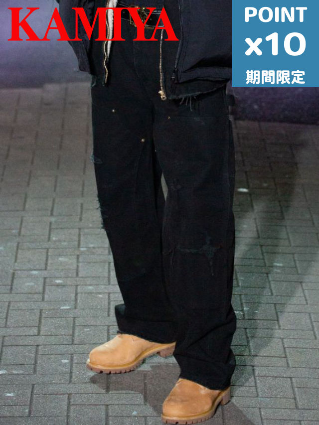楽天市場】期間限定P10倍【KAMIYA / カミヤ】 ボロペインターパンツ