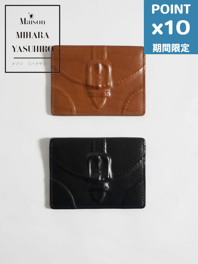 継続期間押さえるP10倍【Maison MIHARA YASUHIRO / 住みか ミハラヤスヒロ】 炙り出し フラットカードケース  - Invisible CARD CASE