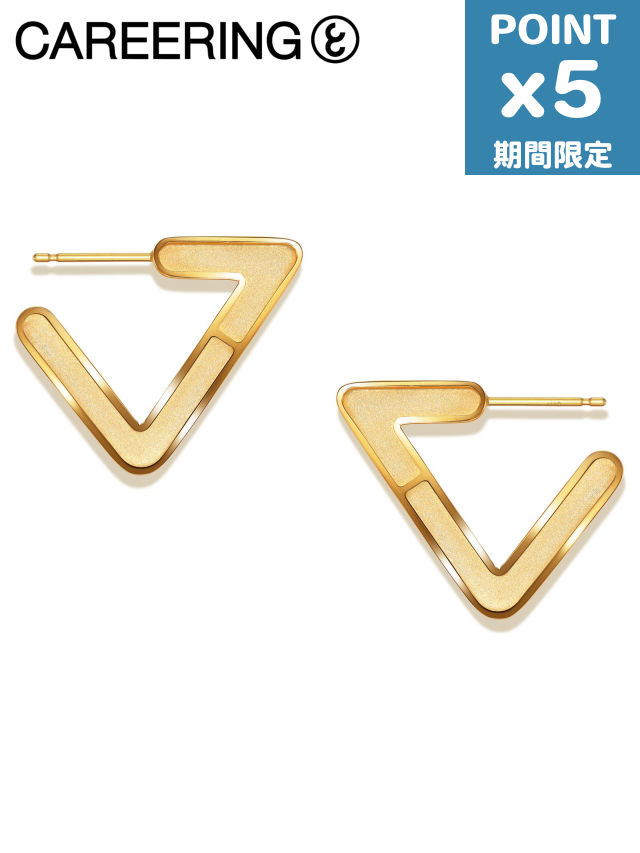 careering triangle ピアス　片耳 CAREERING “TRIANGLE”シリーズに注目！新作「FRAME」も登場