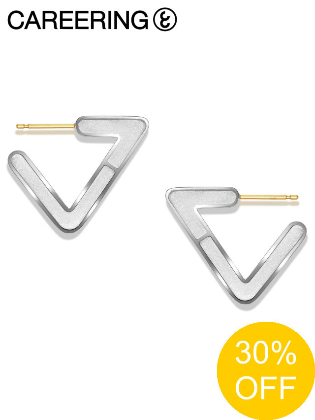 楽天市場】【CAREERING / キャリアリング】 【両耳用】TRIANGLE 501