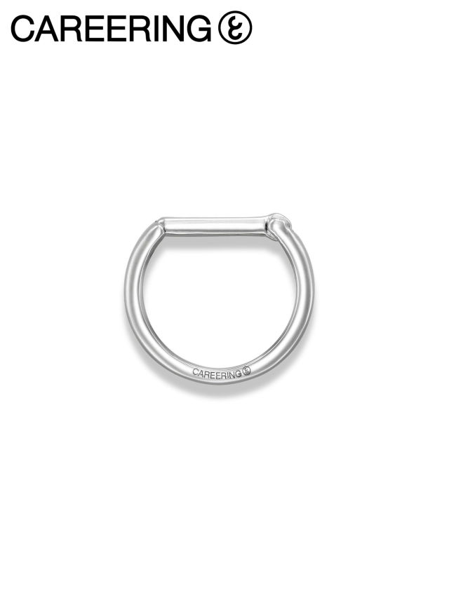 【片耳用】藤原ヒロシ コラボ ピアス HF 002 シルバー メンズ レディース CAREERING - 【片耳用】藤原ヒロシ コラボ ピアス HF 002