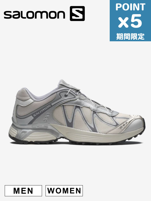 【定め事品】継続期間押さえるP5倍【SALOMON / サロモン】 XT-WHISPER | エックスティーウィスパー スニーカー / シューズ ｜Ftw Silver Luner Rock Silver Cloud