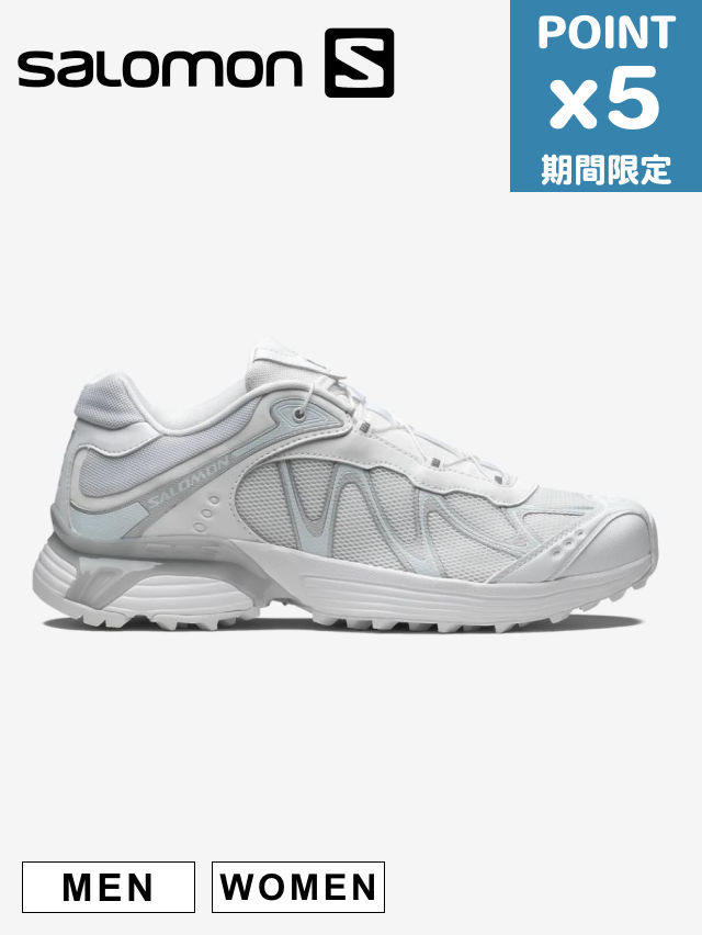 【定め事品】継続期間押さえるP5倍【SALOMON / サロモン】 XT-WHISPER | エックスティーウィスパー スニーカー / シューズ ｜White Lunar Rock Ftw Siver