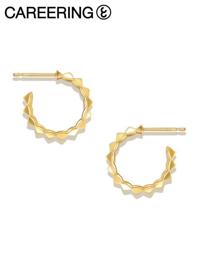 CAREERING WACKO MARIA PARADISE 12 両耳ピアス CAREERING - 【両耳用】 WACKO MARIA（ワコマリア）コラボフープ