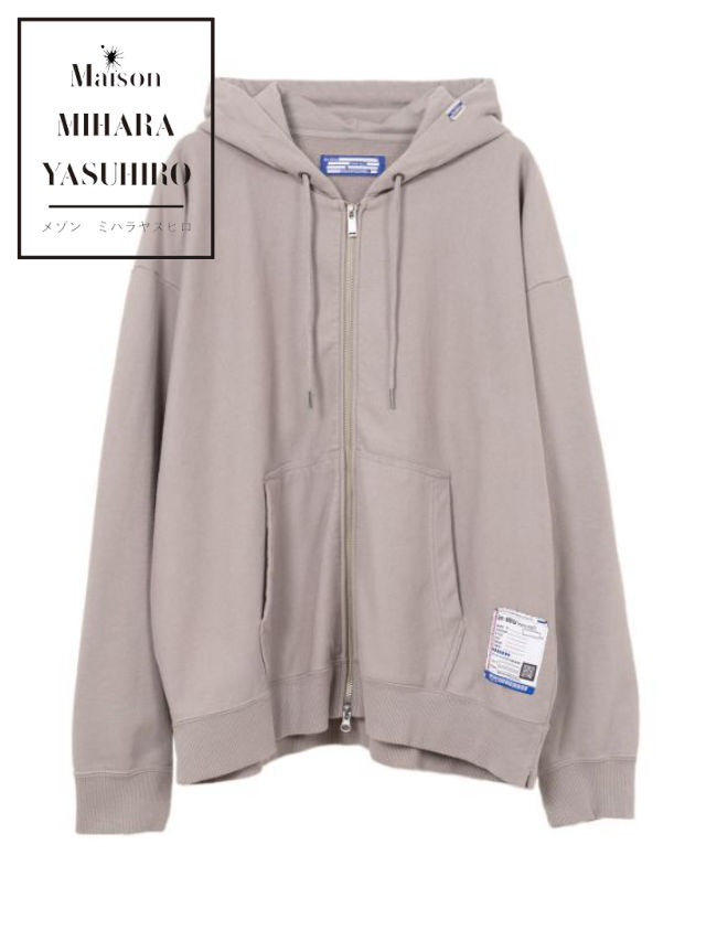 メゾンミハラヤスヒロ　パーカー　 フーディー　レディース MAISON MIHARA YASUHIRO パーカー Cat Print Distressed Hoodie