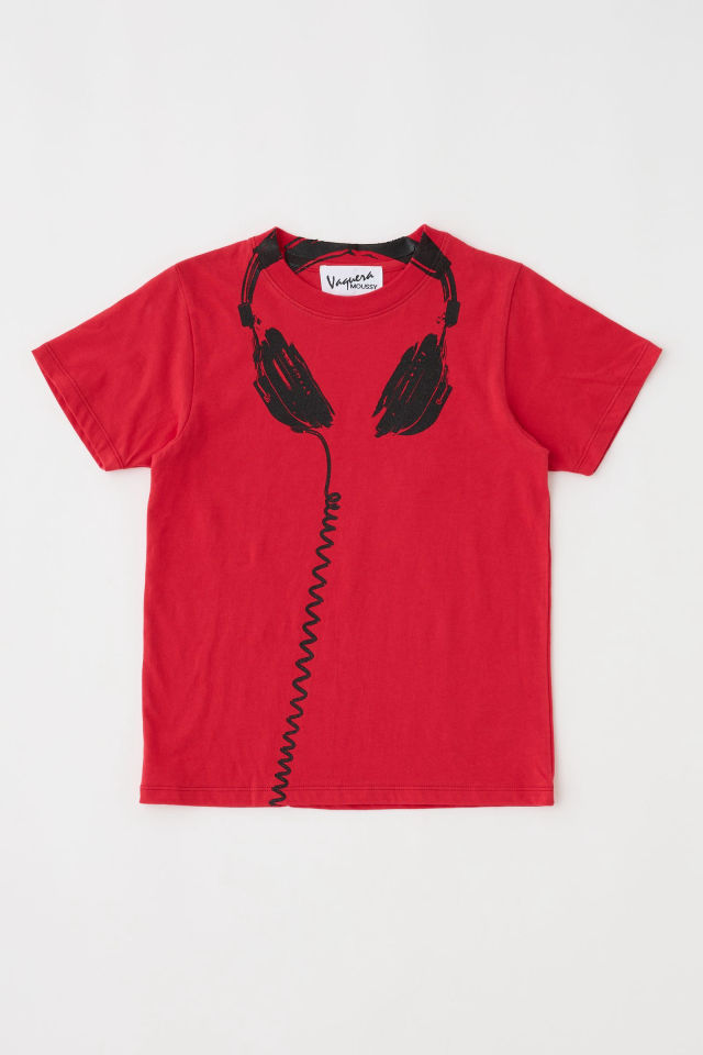 【VAQUERA × MOUSSY / ヴァケラ × マウジー】 プリントティーシャツ | VQ TROMPE L'OEIL BABY TEE （RED) 13,970円