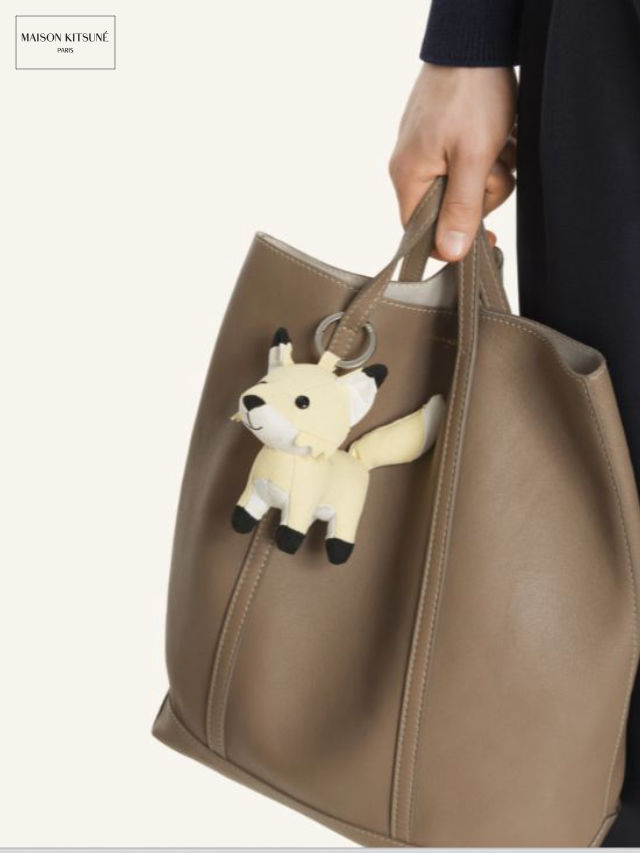 楽天市場】Maison Kitsune メゾンキツネ Medium Fox Bag Charm