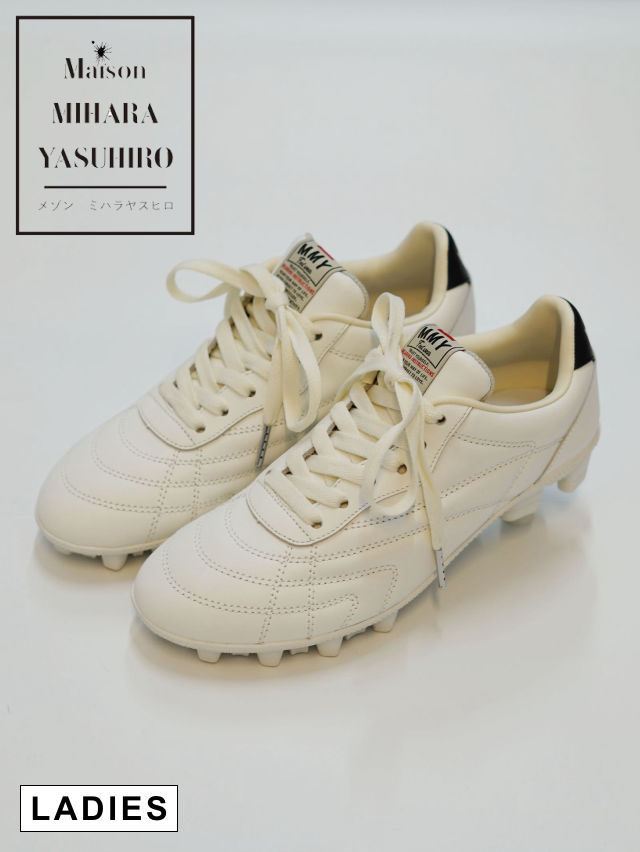 【Maison MIHARA YASUHIRO / メゾン ミハラヤスヒロ】 【レディース】 スパイクソールパンプス - SPIKE COLE PUMPS (WHITE)