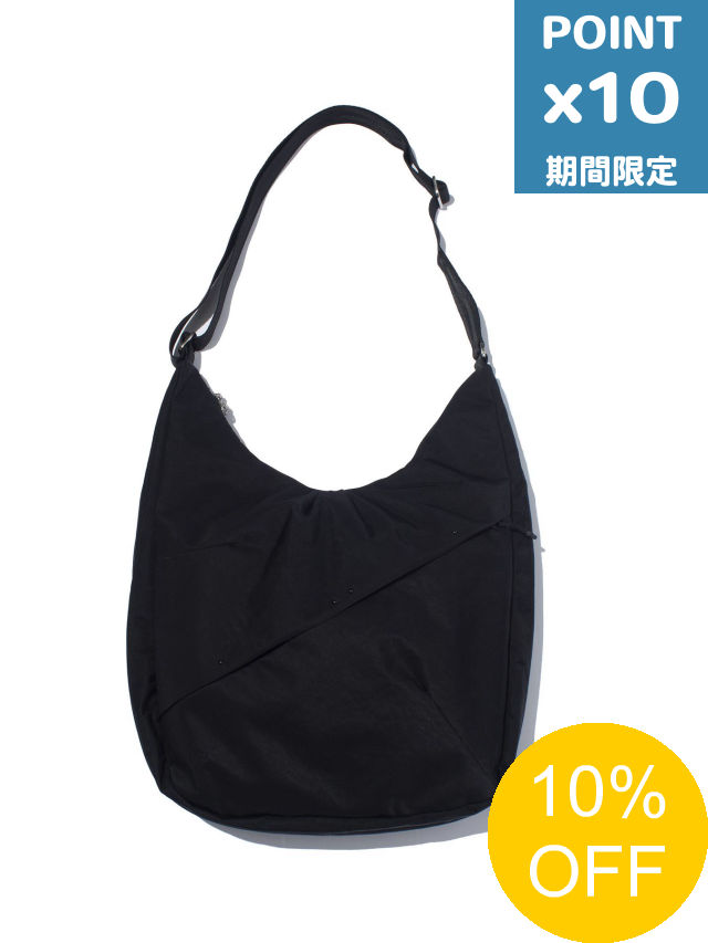 【SALE】継続期間押さえるP10倍【F/CE. / エフシーイー】 テクスチャード ツイル 肩先 トートバッグ  / TEXTURED TWILL SHOULDER TOTE （BLACK)