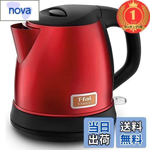T-fal 電気ケトル　メゾン　ワインレッド1.0L dショッピング |ティファール T-fal 電気ケトル メゾン 1.0L