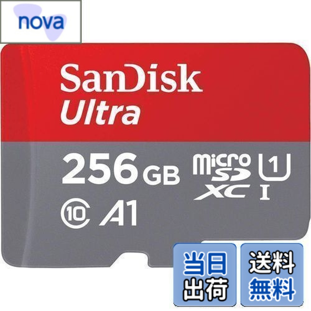 【貨物輸送無料】Sandisk MicroSD歌留多256GB Ultra UHS I 150MB/s R かっこ良い電話機用 SDSQUAC-256G-GN6MN