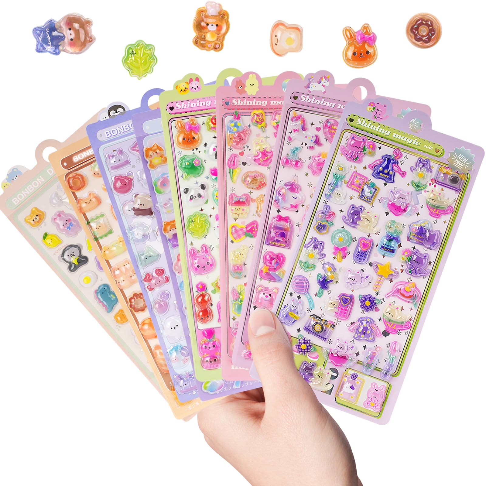 楽天市場】【送料無料】ANZOBEN ぷくぷくシール ぷくぷく ぷっくり