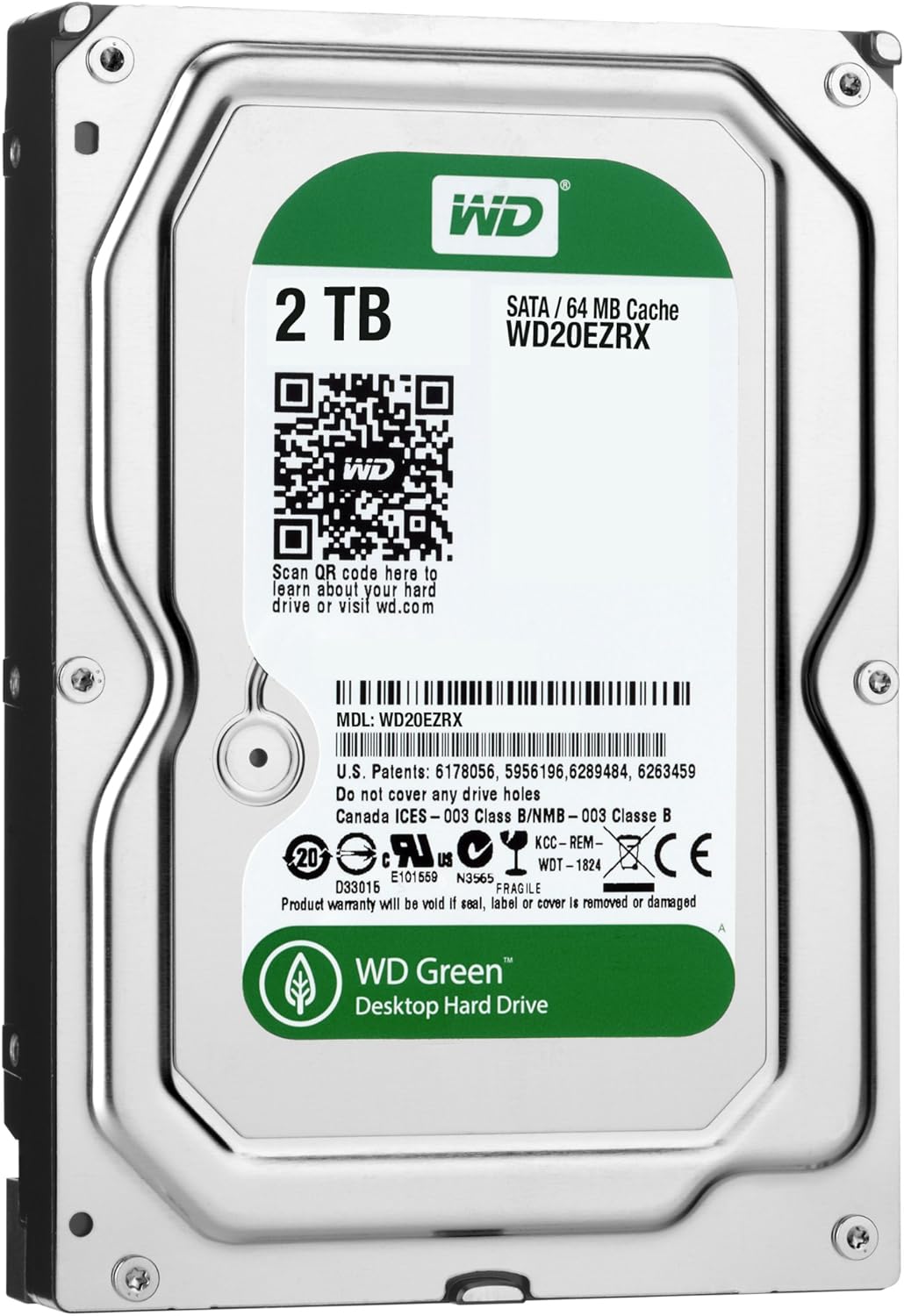【ポイント5倍+2000円オフ】Western Digital ウエスタンデジタルWD Green 内蔵 HDD ハードディスク WD20EZRX SATA 3.5インチ 大容量 パソコン拡張 高速転送 換装 アップグレード 保存 パソコン用 ストレージ拡張 2000GB 2TB【再生品】｜Novaflux