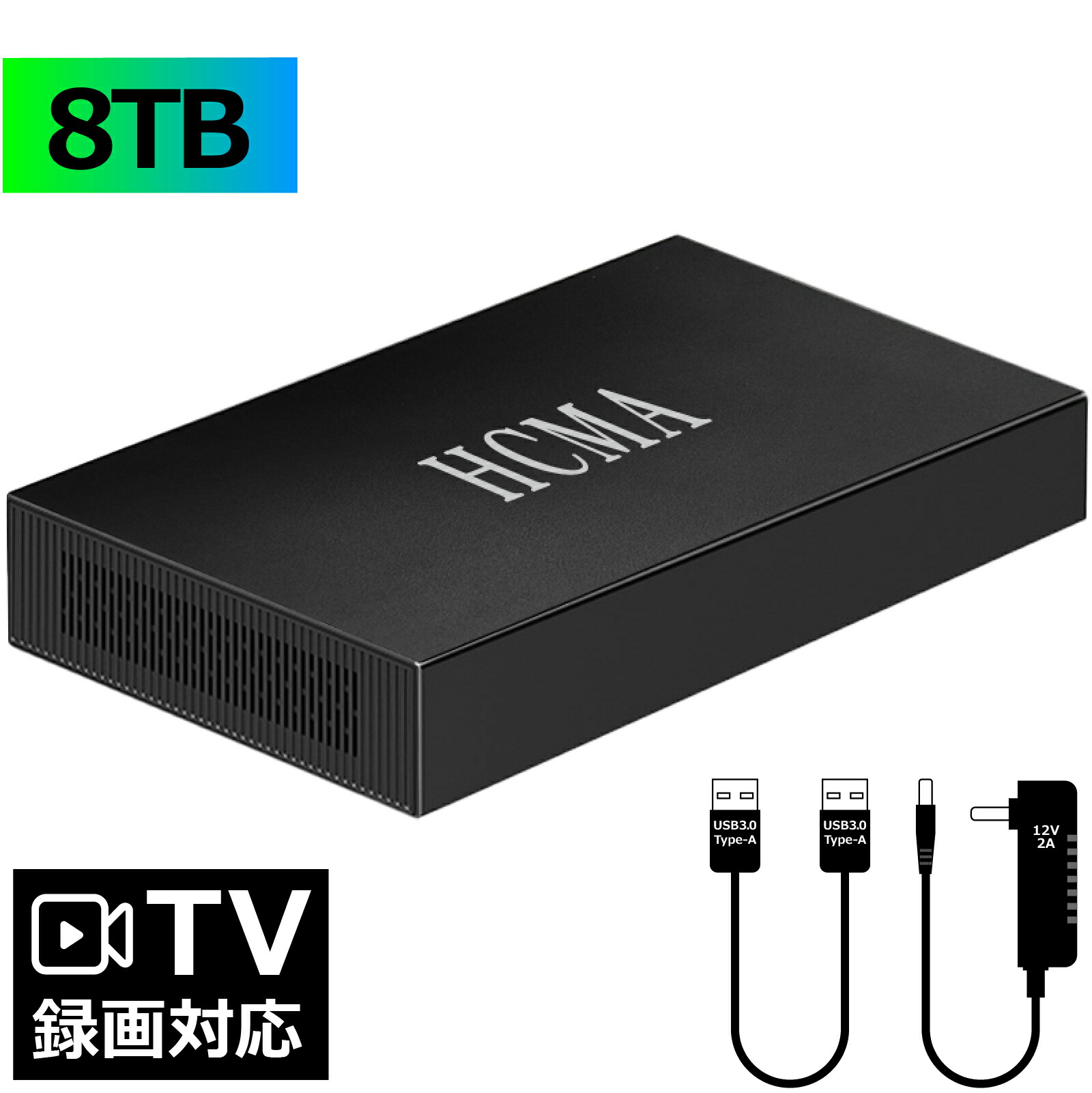 【超大電気容量HDD:8結核症積み上げる】 新品 外信用販売HDD /大電気容量/マイコン相応う テレビ受像機録画 静音\u0026パウダーコンパクト 3.5in 金属元素製上半身、耐衝撃、耐摩耗、Windows/Mac/USB3.0相応う、外信用販売固定ディスク 1年度引き請ける付き添い人