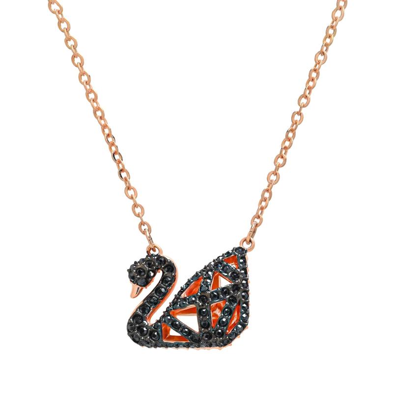 楽天市場】スワロフスキー SWAROVSKI ネックレス Facet Swan スワン