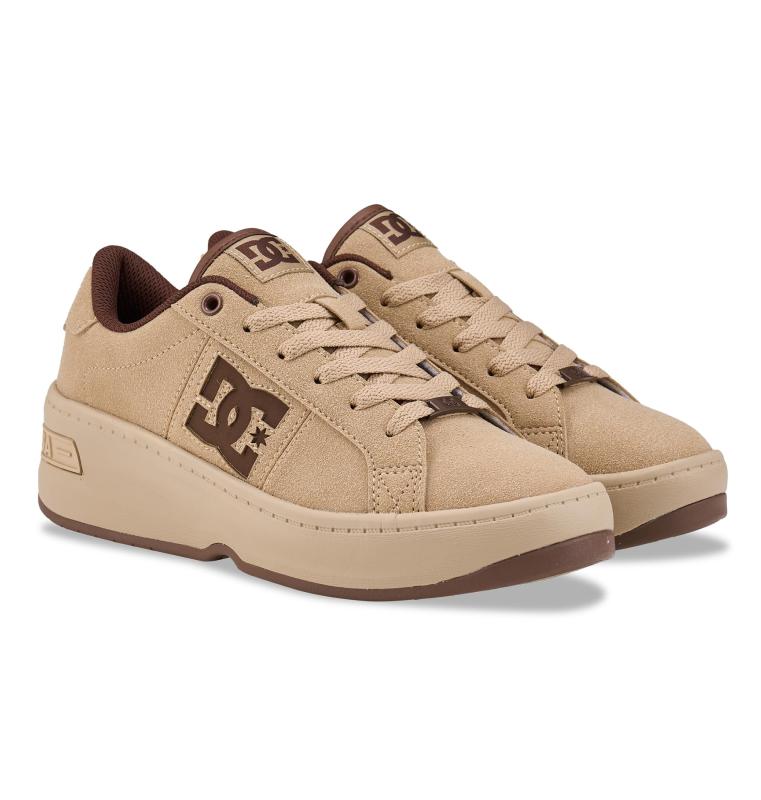 DC Shoes レディース DC BALMY心地よいスニーカー WBG-WLB-BEG
