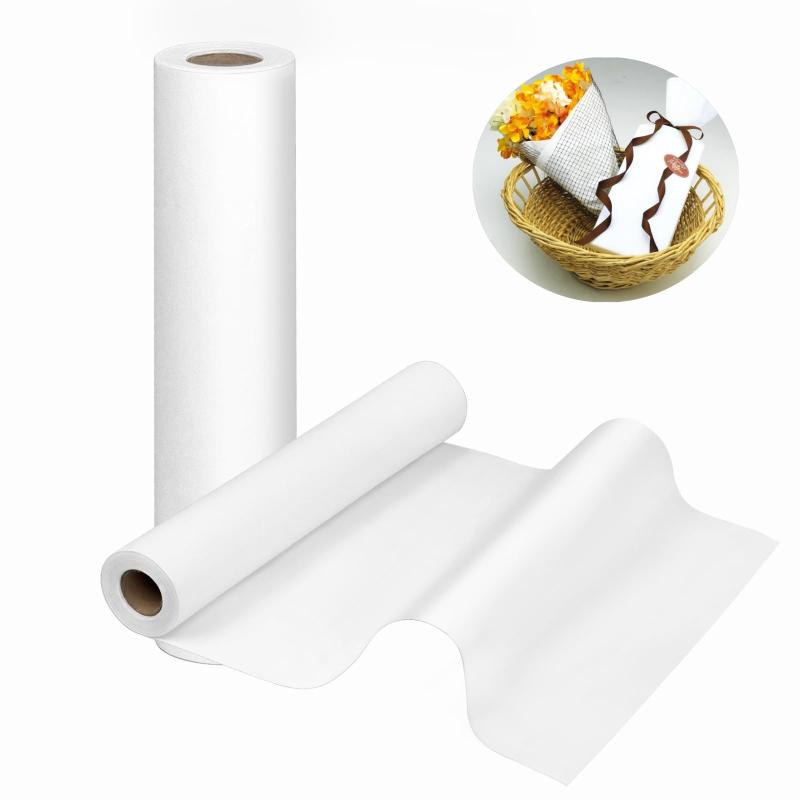 楽天市場】薄葉紙 DRERIO 薄紙 白 ロール 30cm×50m ラッピングペーパー