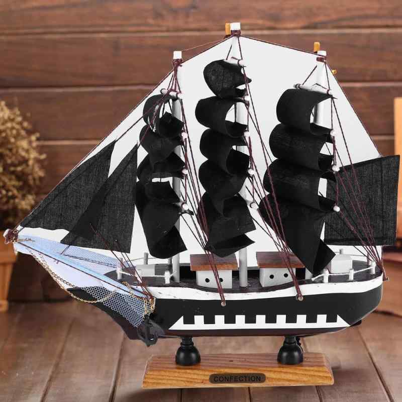 楽天市場】帆船模型 木製帆船 海賊船 レトロ調 ヨーロッパ風 船