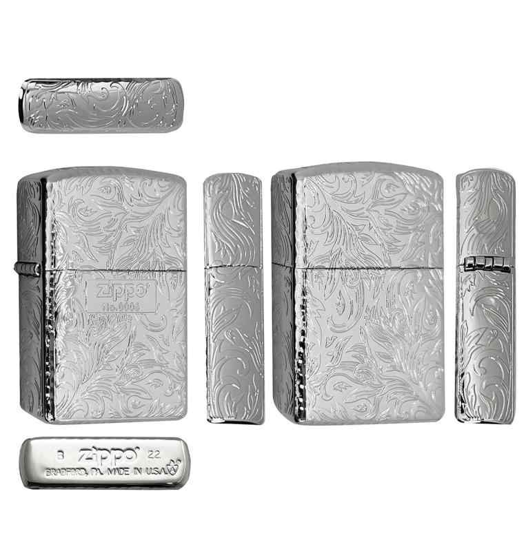 ZIPPO(ジッポー）162GI-luxury2 【御膳上等BOX付き添い人】 アーマー  禾穀類 唐草