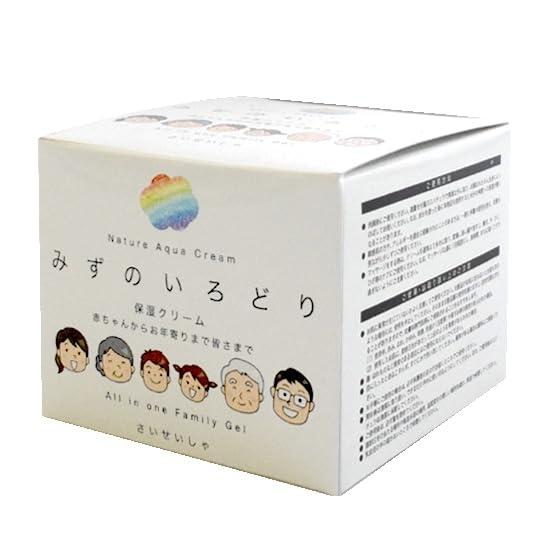 【2セットまとめ売り】彩生舎 ナチュールアクアクリーム 水の彩 みずのいろどり 保湿クリーム120g 200g