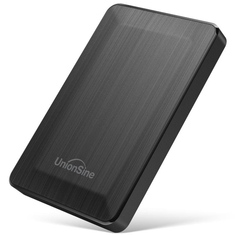 UnionSine 外付けHDD ポータブルハードディスク 1TB-18TB 3.5インチ USB3.0に対応 PC/Mac/PS4/適用 (ブラック）HD3513｜novolstore