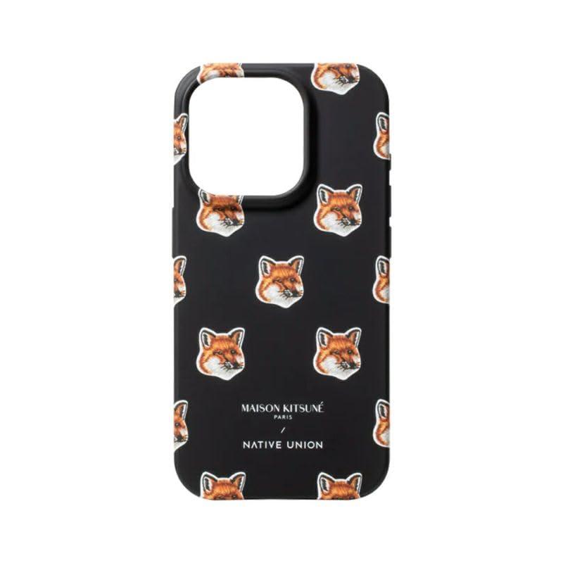 メゾンキツネ　スマホケース　クリア　iPhone12 iPhone12PRO MAISON KITSUNÉ - 【IPHONE 12/12PRO】対応ケース - CHILLAX FOX