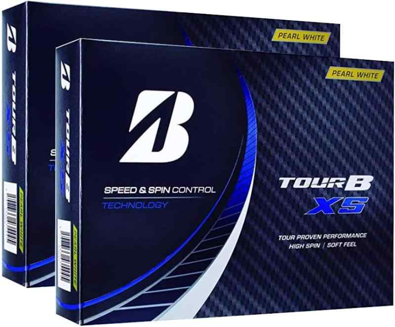 ２ダース BRIDGESTONE(ブリヂストン)ゴルフボール TOUR ツアー B XS 2022年モデル 12球入 (XS_パールホワイト_２ダース) 11,743円