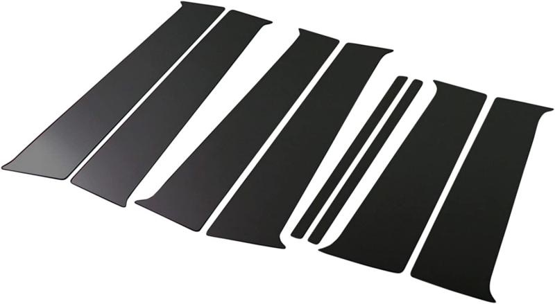 BRIGHTZ デックス M401F M411F 鏡面ステンレスブラックメッキピラーパネル バイザー無用 8PC 【 PIL－BLA－007 】 M401F M411F M401 M411 400 29647 【 PIL－BLA－007 】