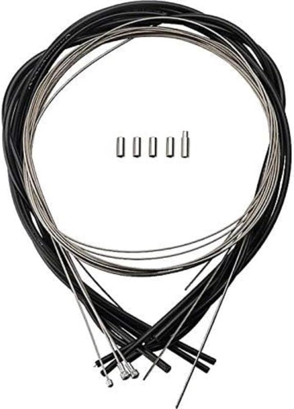 campagnolo(フリガナ: カンパニョーロ) CG-ER600・ウルトラシフト、パワーシフト兼用シフト、ブレーキケーブルセット ・カラー:ブラック