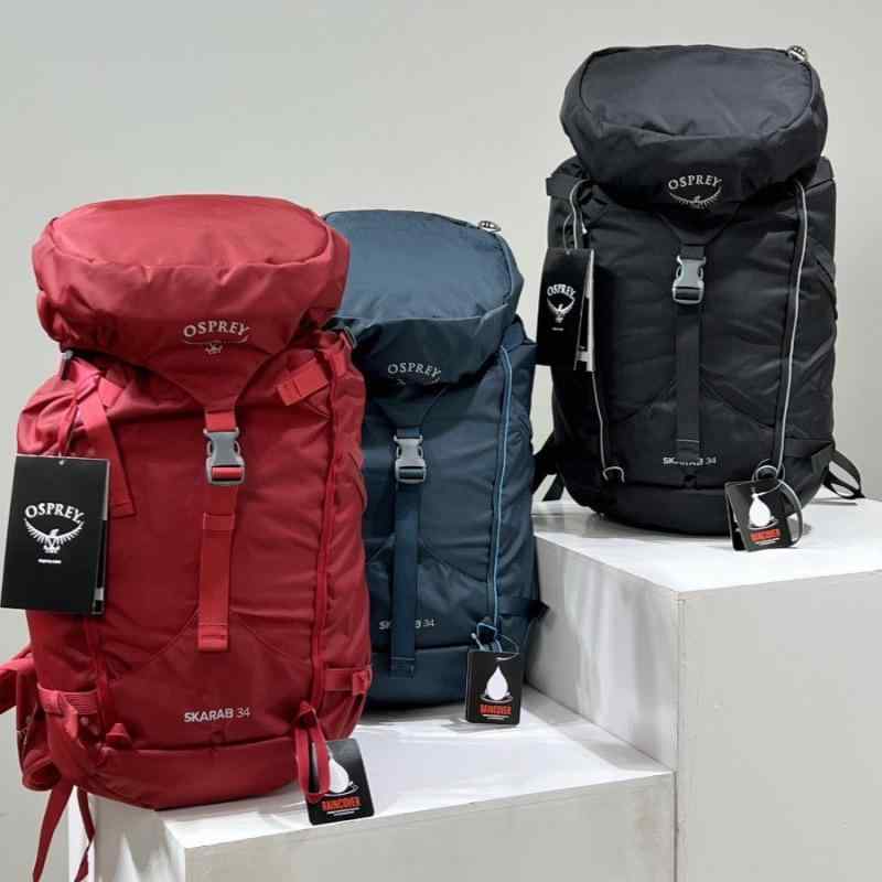 バックパック メンズ レディース 登山 ハイキング キャンプ アウトドア 旅行 普段使い 34L 30L 22L 防水 ナイロン 素材 軽量 耐久性 14インチ ノートPC 収納 ブラック ブルー レッド 無地 ユニセックス スタイル｜novolstore