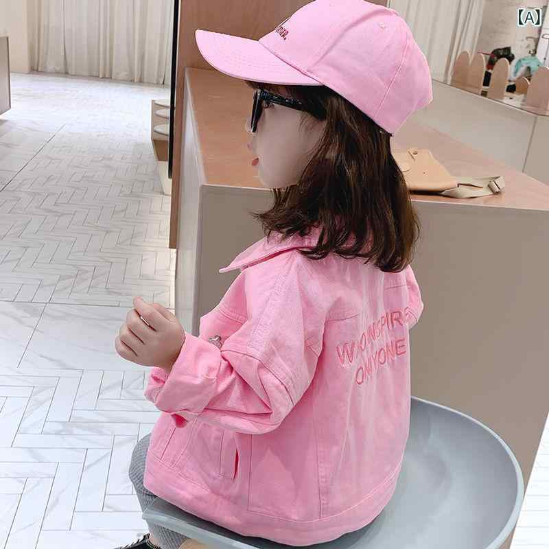 春と 秋の 御姉さんの 赤ちゃん 服の 厚地の外套の 乳飲み子の 洋 気の 赤ちゃんの 個人的特徴の 流行り物 的な サイバー空間の 真っ赤 韓国 版の 刺しゅうの 文字の 襟の 上衣(x3)