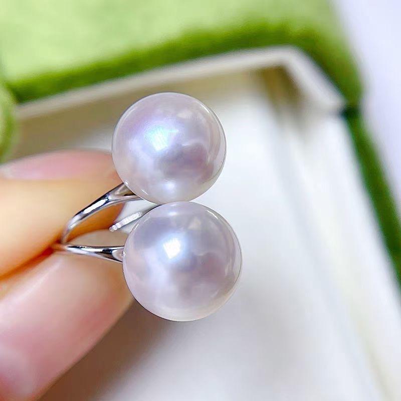 イヤリング 女性用 天然淡水パール 極光 正円 10-11mm 白色 925シルバー ファッション OL 通勤 普段使い 夏 2025年 独立包装 無処理 圓型|novolstore
